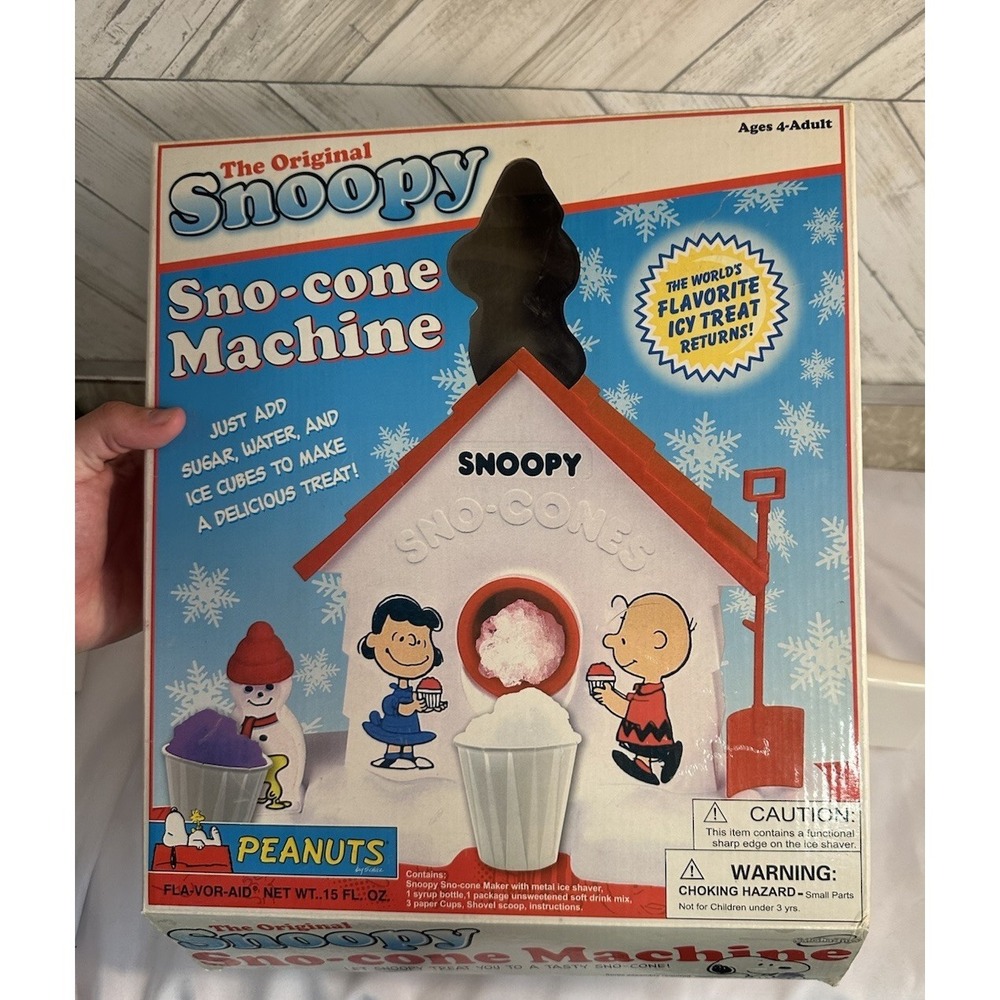 The Original Snoopy Sno-Cone Machine